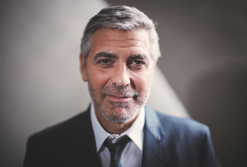George Clooney at the National Press Club © Sam Hurd Photography