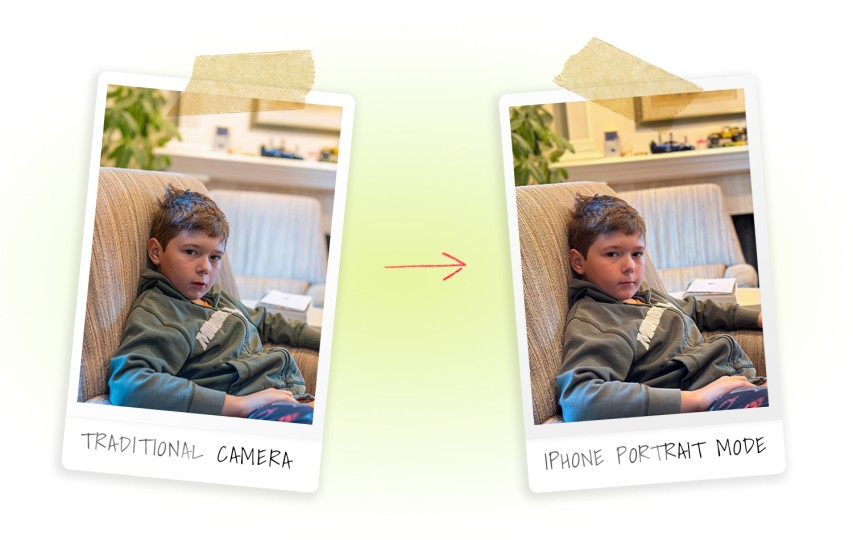 When viewing portraits on the small screen of a phone, it can be tough to distinguish computationally generated bokeh from the real background blur available with traditional cameras and higher-end lenses. © Stephen Shankland/CNET