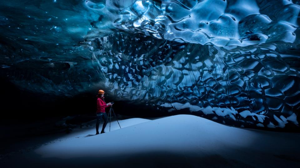 Blue Dragon Ice Cave, 2020 © Rachel Jones Ross