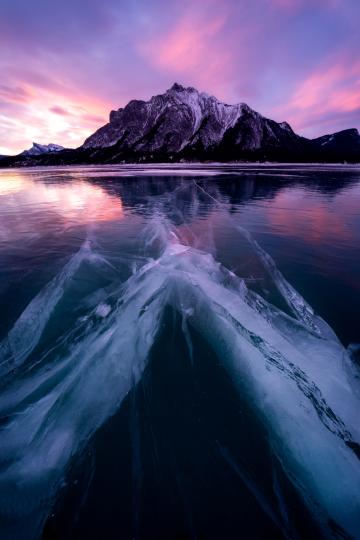 Abraham Lake, Alberta, Canada © Rachel Jones Ross