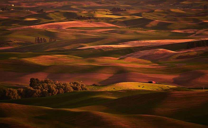Palouse Sunset © Shiv Verma