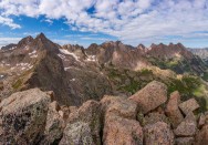 Needle Range Grand View from Knife Point, Colorado, 2017