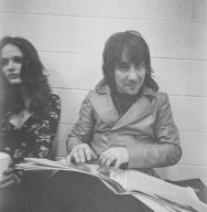 Keith Moon, backstage, possibly at Boston Garden