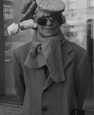 New Year’s Eve 2020 – Bologna, Italy: Dapper Man in Creative Costume, Piazza Maggiore