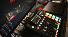 RODE RODECaster Pro II Integrated Audio Production Studio interface.