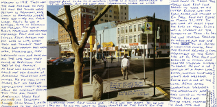 Stephen Shore photo (side B) mapped by John, 2012