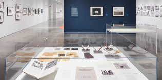 Installation view of The San Quentin Project at the Berkeley Museum, of Art, 2019
