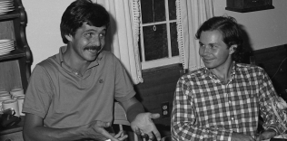 Craig Stevens and Reid Callanan, 1983. Photo © Elizabeth Opalenik