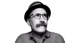 Bruce "Allone" Pandolfo, a poet, writer, and accomplished musician, 2024