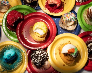 “Bitten Cupcakes” from the “Bite Me” series © Eddie Brakha and Moshe Brakha aka Brakhax2