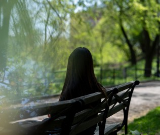 Anonymous portrait of T, an international student from Columbia University.
