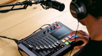 TASCAM Mixcast 4 Podcast Mixer, Recorder, and USB Audio Interface