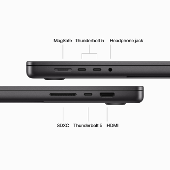 Apple 16" Macbook Pro M4 Max Ports