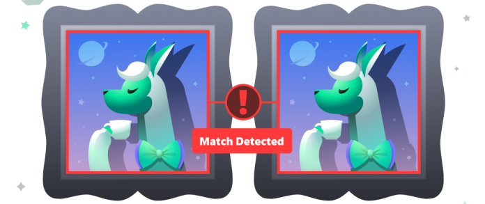 DeviantArt Protect can easily detect exact matches.