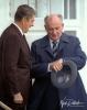 Ronald Reagan and Mikhail Gorbachev © Nick Didlick