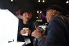 Justin Cho of OrangeMonkie speaks with Allan at PhotoPlus 2019