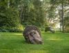 Glimcher Garden, Long Island, NY. This work by Zhang Huan playfully commands the landscape. © Larry Lederman