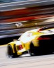 A mix of quick timing and extreme patience can yield dynamic compositions when layering cars on different portions of the Daytona circuit. Nikon Z9, ISO 32, 200 mm f/16 lens at 1/8 second.