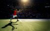 Novak Djokovic during the 2013 U.S. Open, September 3, 2013. Photograph ©  Al Bello/Getty Images