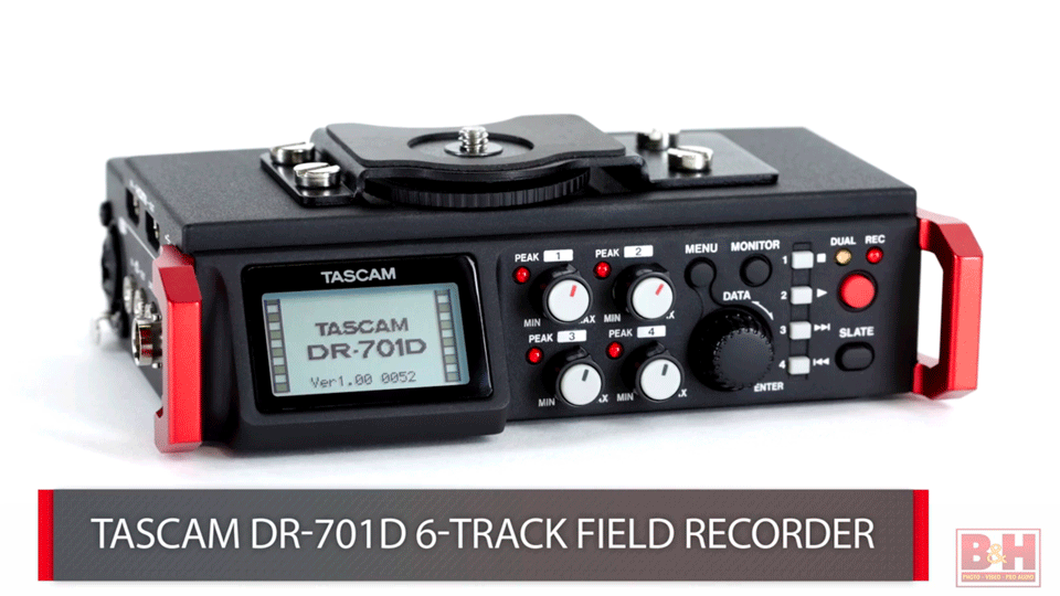 Tascam DR-701D: First Look | B&H eXplora