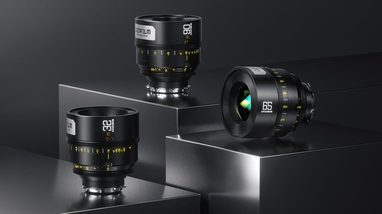 DZO Film 35, 65, 90mm primes