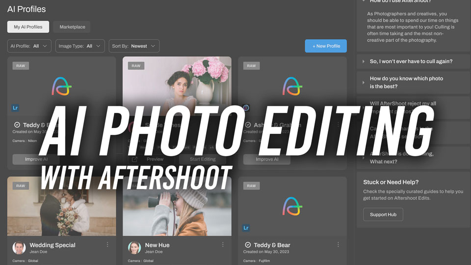 AI Photo Editing with Aftershoot | B&H eXplora