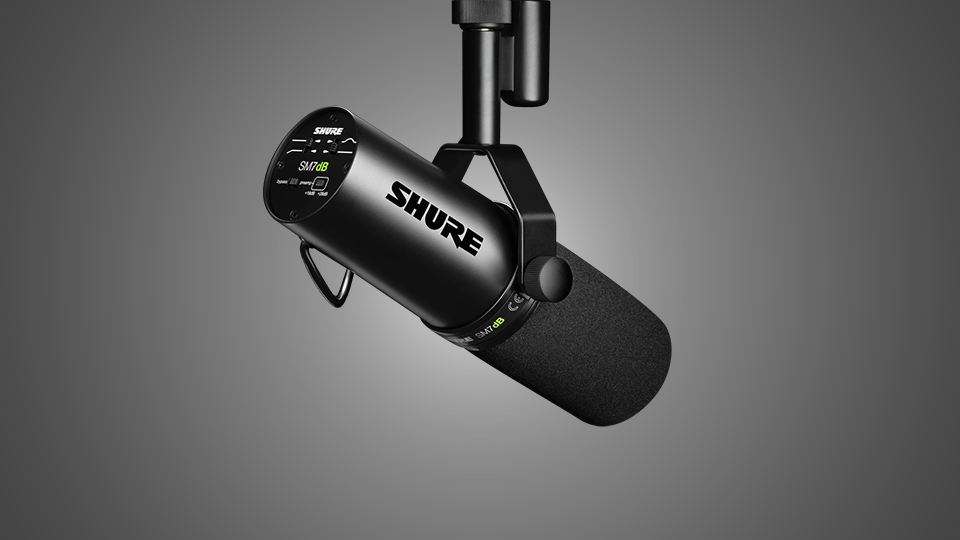 Shure SM7dB Vocal Microphone with Built-In Preamp