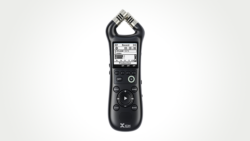 Xvive Audio XV1-R Portable Stereo Audio Recorder