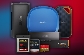 Sandisk Text Demo Experience: Sandisk Memory Cards and SSDs